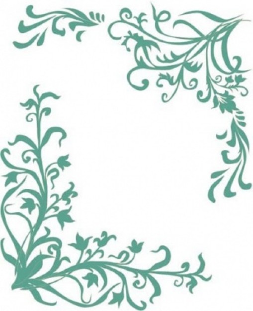 Brown Lace Flower Clipart