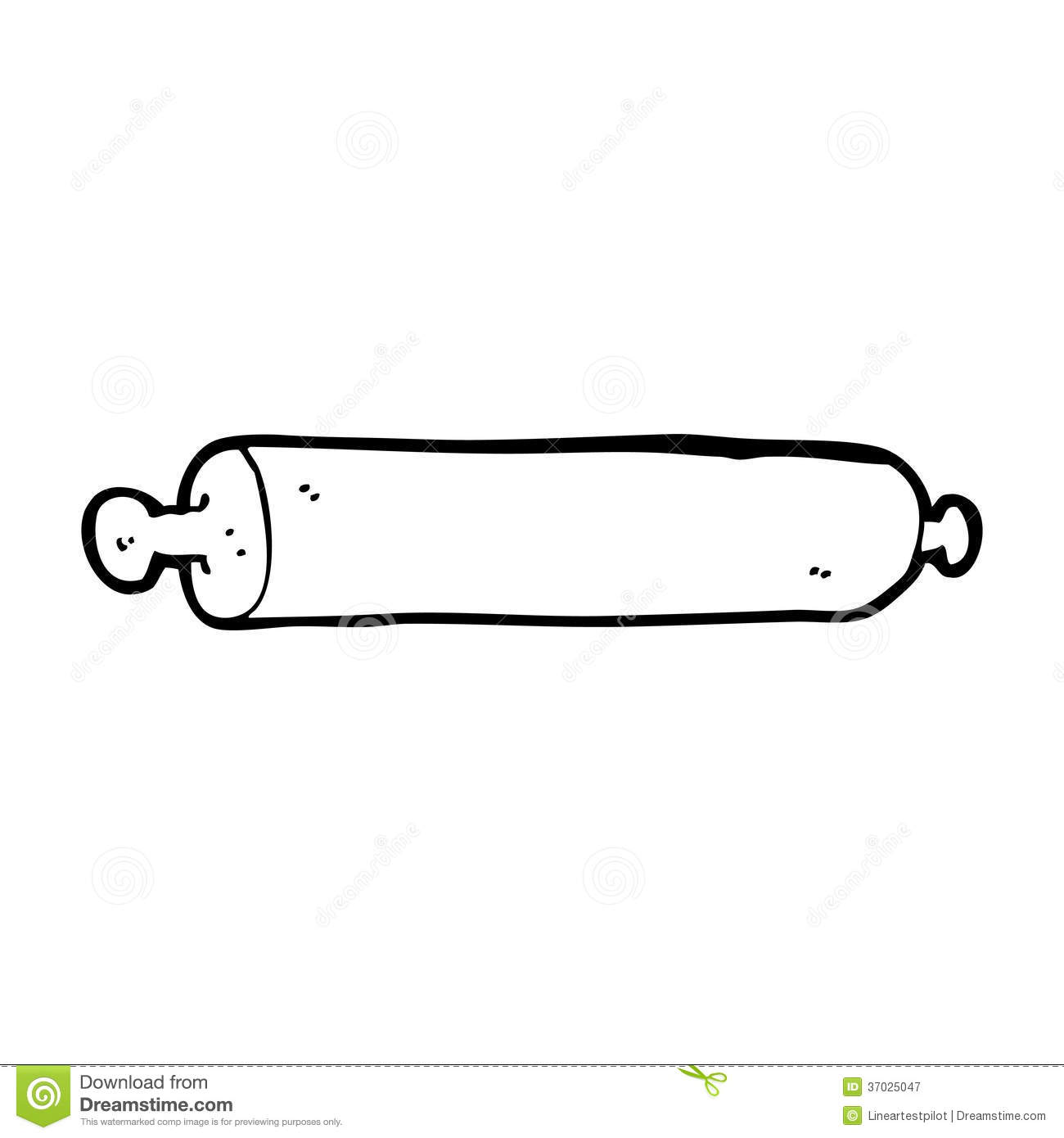 Cartoon Rolling Pin Royalty Free Stock Photography   Image  37025047