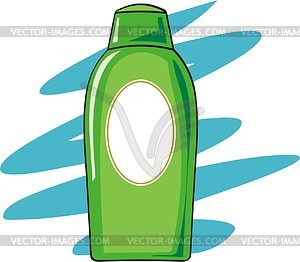 Shower Gel   Vector Clipart