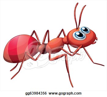 Ant Clipart A Big Ant Crawling Gg63984356 Jpg