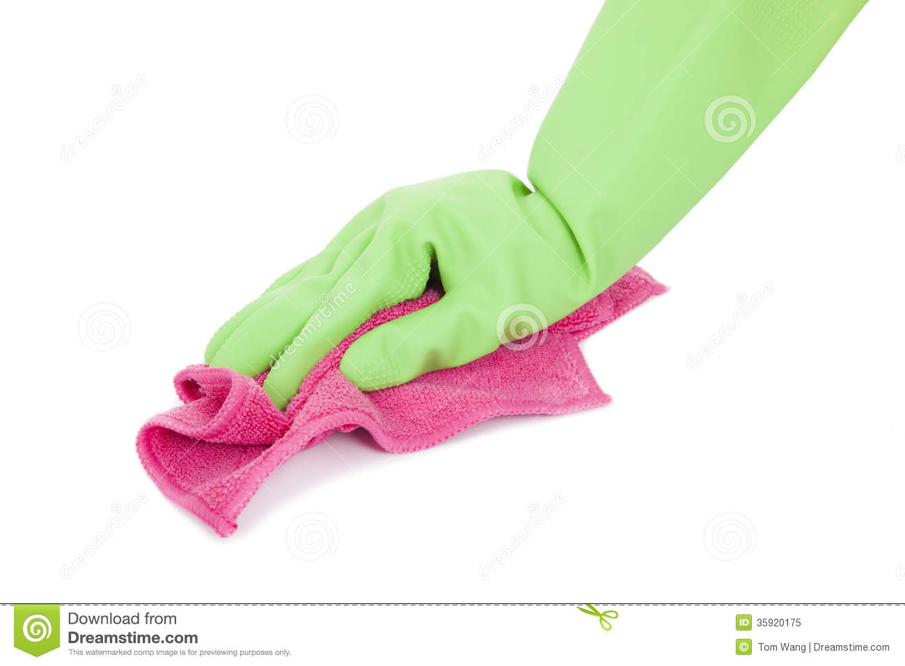 Dust Rag Clipart Rag For Wet Cleaning In Hand