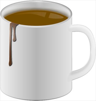 Free Dripping Coffee Mug Clipart   Free Clipart Graphics Images And    