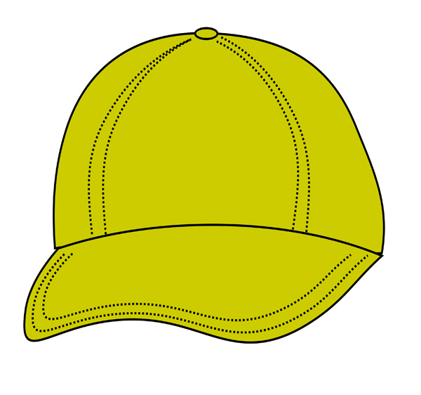 Green Work Hat   Free Clip Art