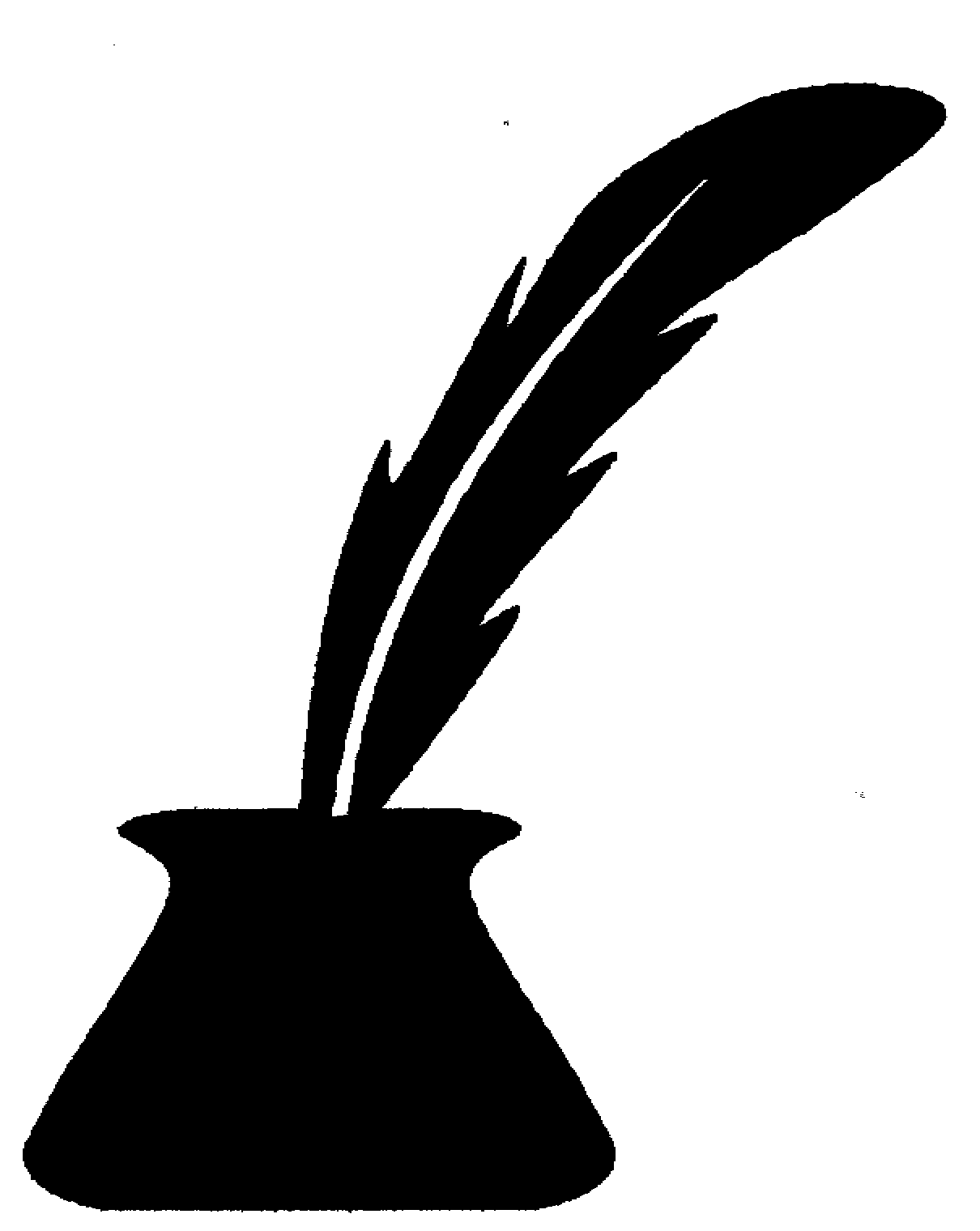 Pen With Ink Feather Clip Art   Clipart Best