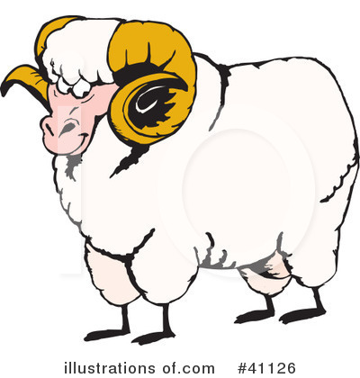 Ram Clipart  41126 By Dennis Holmes Designs   Royalty Free  Rf  Stock