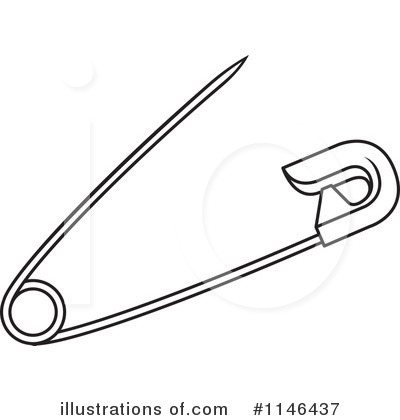 Royalty Free  Rf  Safety Pin Clipart Illustration  1146437 By Lal