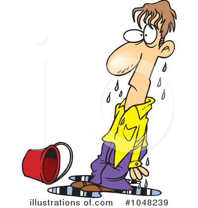 Wet Clipart  1048239   Illustration By Ron Leishman