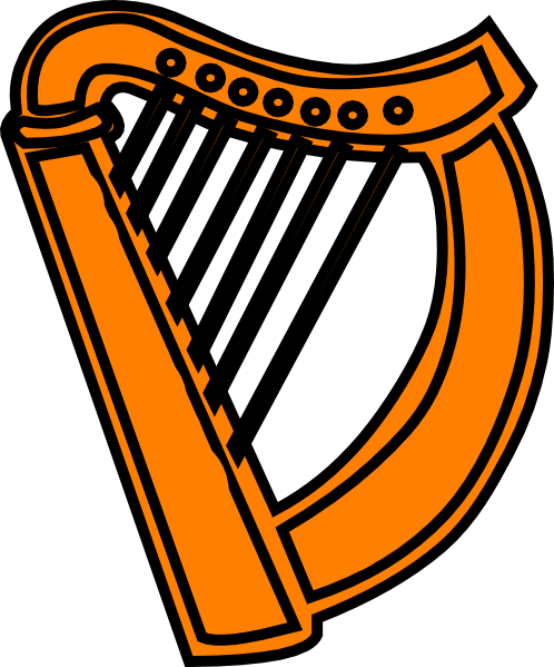 Golden Harp Royal Clip Art At Clker Com   Vector Clip Art Online