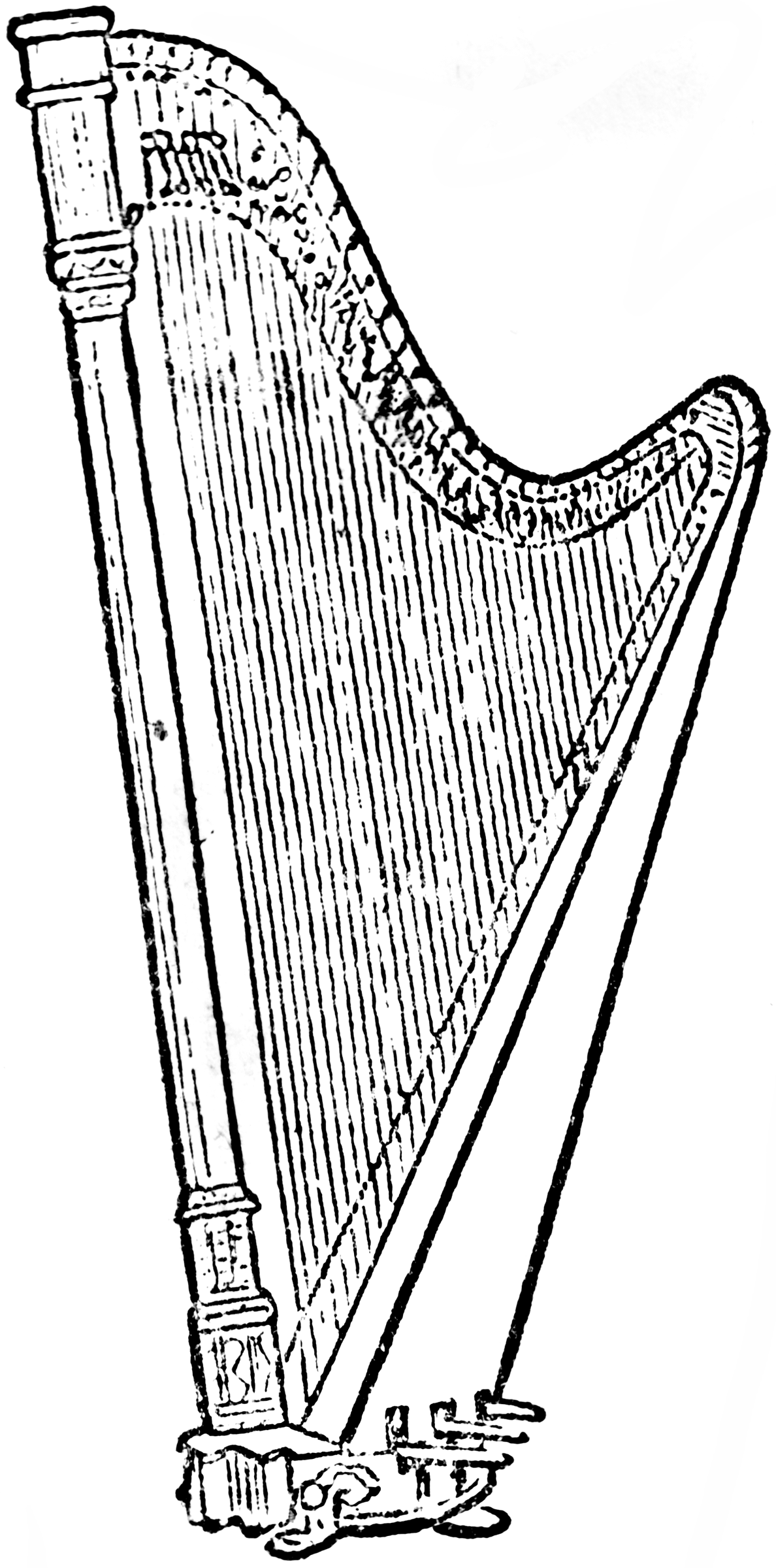 Harp   Clipart Etc