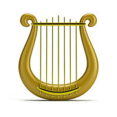 Harp Illustrations And Clipart