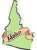 Idaho Clipart The State Idaho Royalty Free Clipart Picture 081204