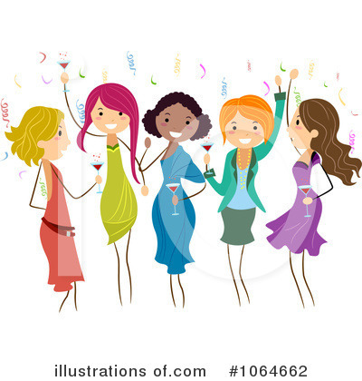 Royalty Free  Rf  Party Clipart Illustration  1064662 By Bnp Design
