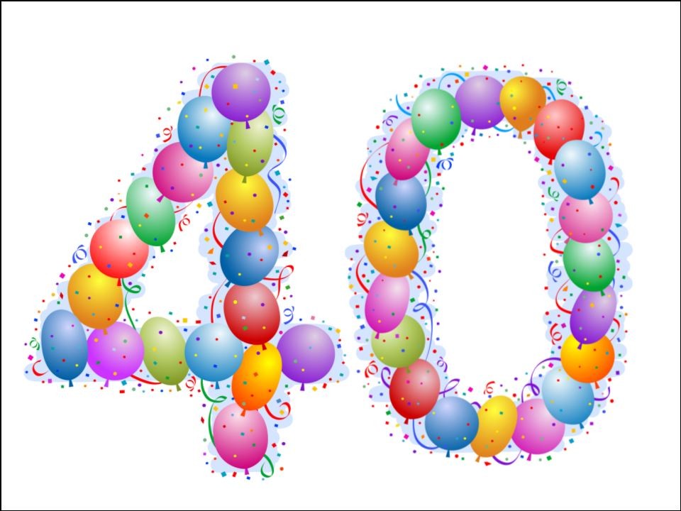 40th Birthday Balloon Bouquet 40th Birthday Balloons 50 Ct 40th