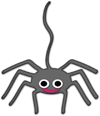 Gray Clipart Spider Jpg