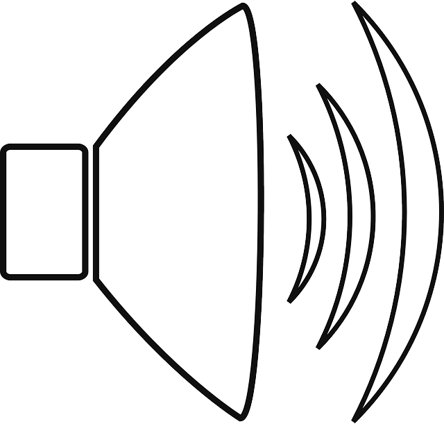 Loud Sound Speaker Volume Clipart