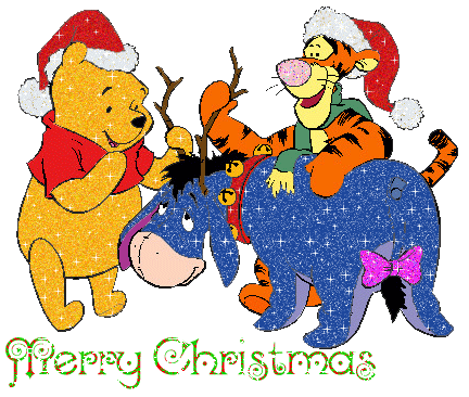 Winnie The Pooh Christmas Glitter   Punjabigraphics Com