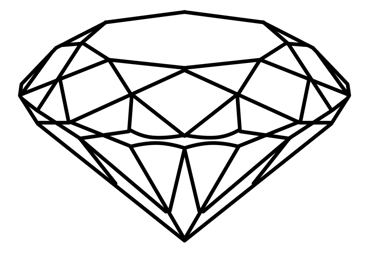 24 Diamond Drawing Free Cliparts That You Can Download To You Computer