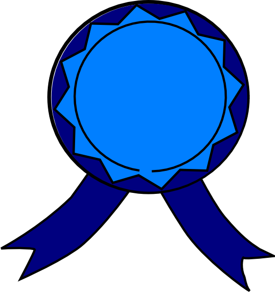Blue Medal Clip Art At Clker Com   Vector Clip Art Online Royalty    