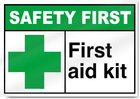 First Aid Kit Safety First Sign   Clipart Best   Clipart Best