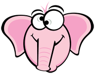 Free Cartoon Elephant Clip Art Character