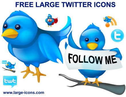 Free Large Twitter Icons 2011 1