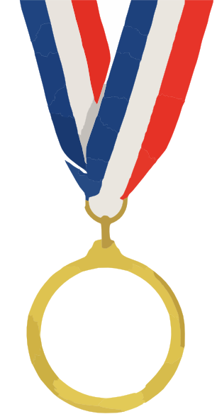 Gold Medal Png Clip Art At Clker Com   Vector Clip Art Online Royalty