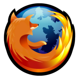 Mozilla Firefox With Border Icon