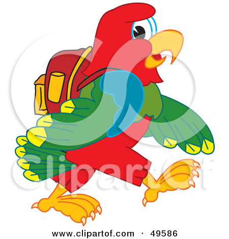 Royalty Free  Rf  Parrot Mascot Clipart   Illustrations  1