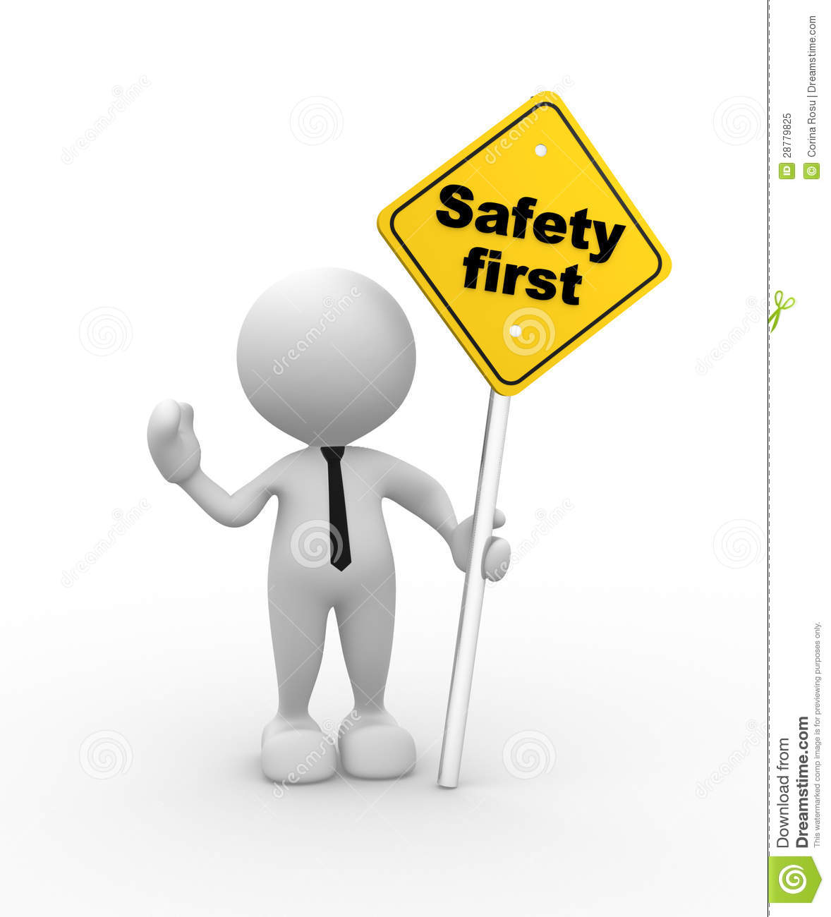 Safety First Clipart Safety First