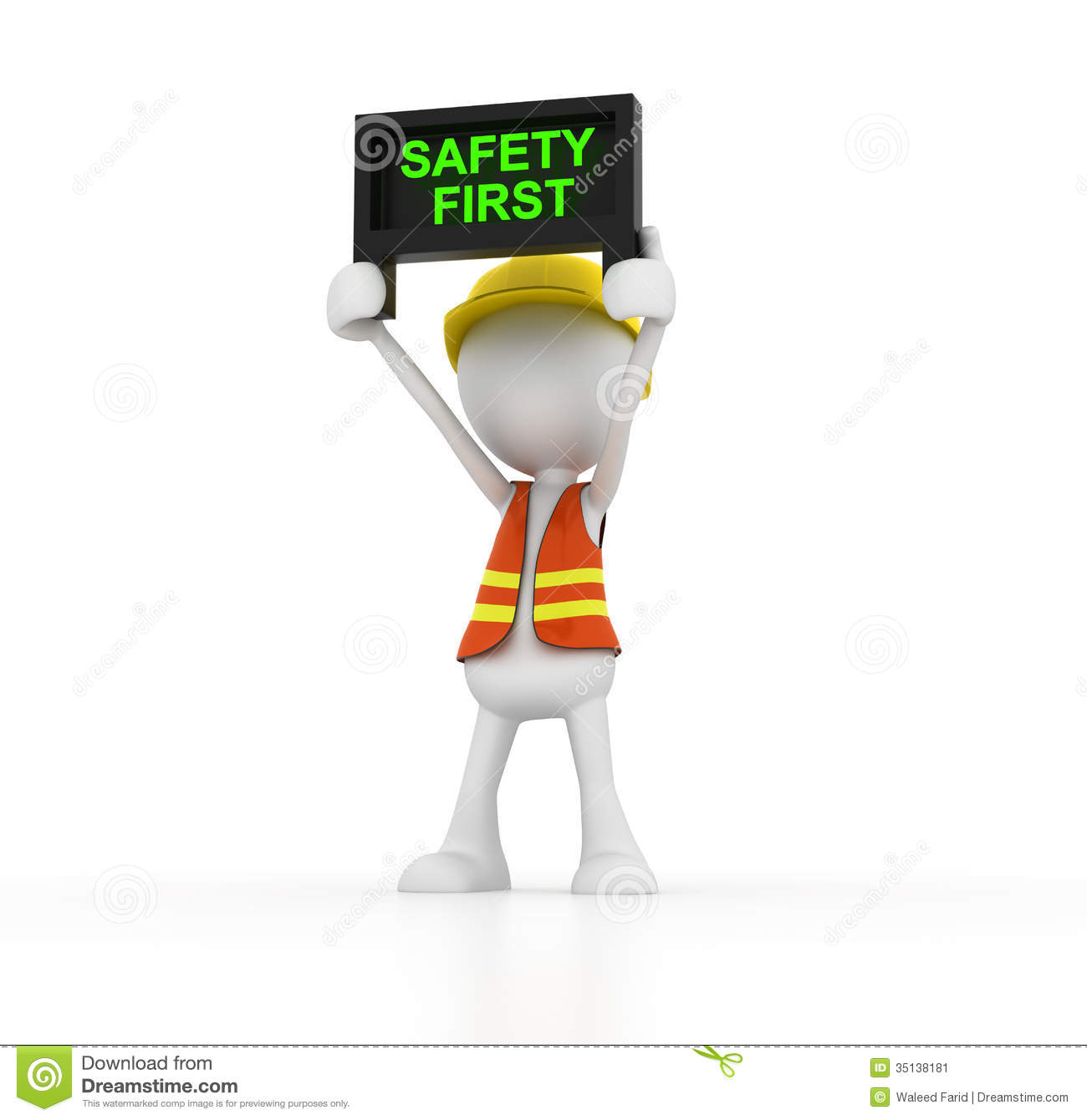 Safety First Stock Image   Image  35138181