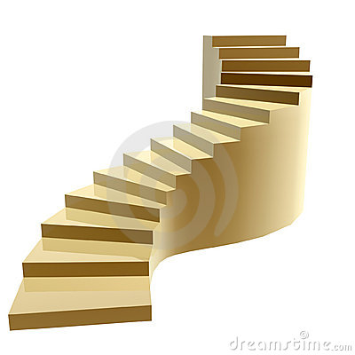 Steps To Success Clipart Golden Steps To Success