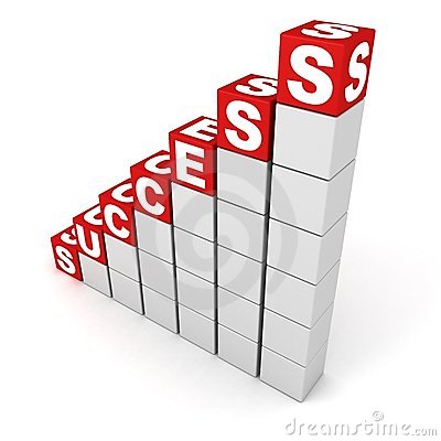 Steps To Success Clipart Steps To Success Red Blocks