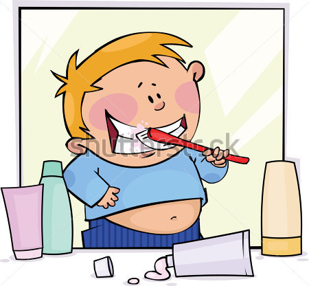 Brushing Teeth Clip Art