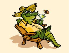Cartoon Alligator   Alligator Cartoon Character More