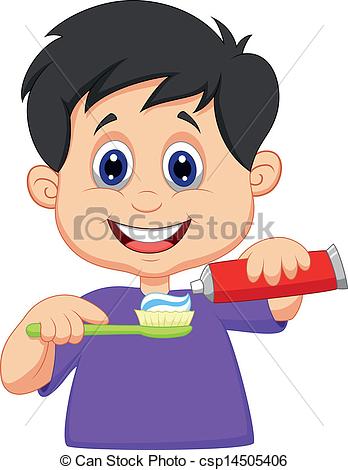 Child Brushing Teeth Clip Arttostekitispsonaras86