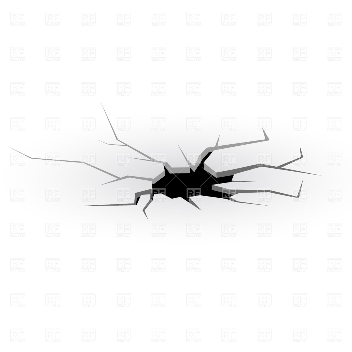 Crack Clipart Cracks And Breaks Download Royalty Free Vector File Eps