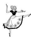 Dancing Woman Retro Clipart Illustration Silhoeuttes Crowd Dancing