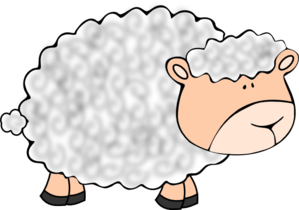 Fuzzy Sheep Clip Art  Png And Svg