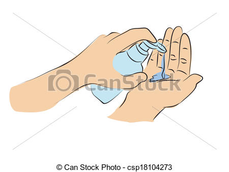 Of Soap In Hands   Washing Hand With Soap Csp18104273   Search Clipart