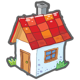 Small House Icon Png Clipart Image   Iconbug Com