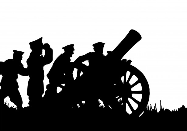 Soldiers With Canon Clipart Free Stock Photo   Public Domain Pictures