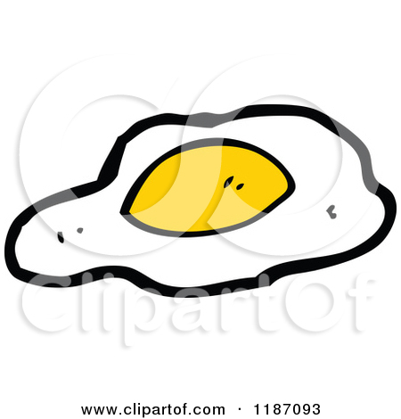 Yolk Clipart Black And White 1187093 Cartoon Of A Broken Egg Royalty
