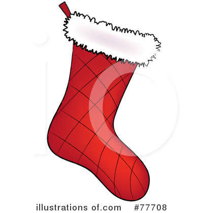 Christmas Stocking Clipart  77708 By Pams Clipart   Royalty Free  Rf    