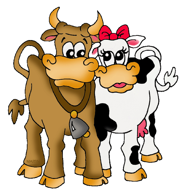 Cows   Free Animal Clipart For Kids   Teachers