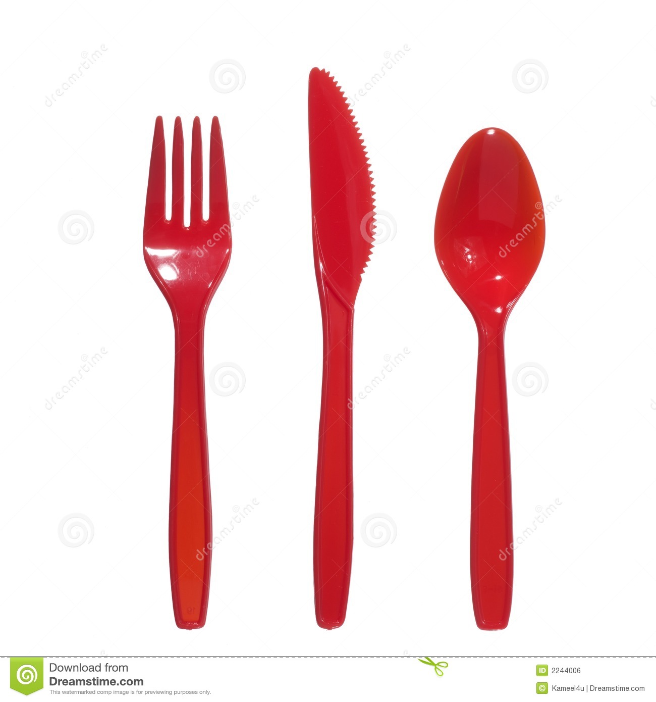 Fork And Knife Clipart Red Red Fork Kife And Spoon