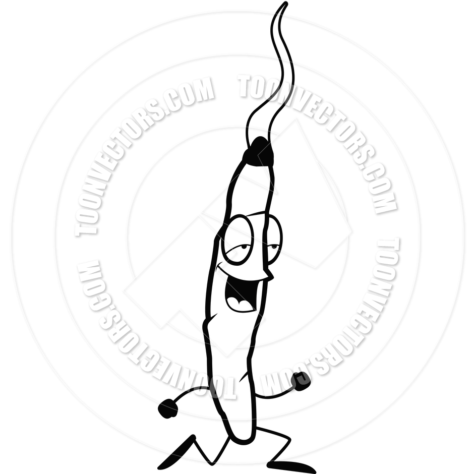 Joint Running  Black And White Line Art  By Cory Thoman   Toon Vectors