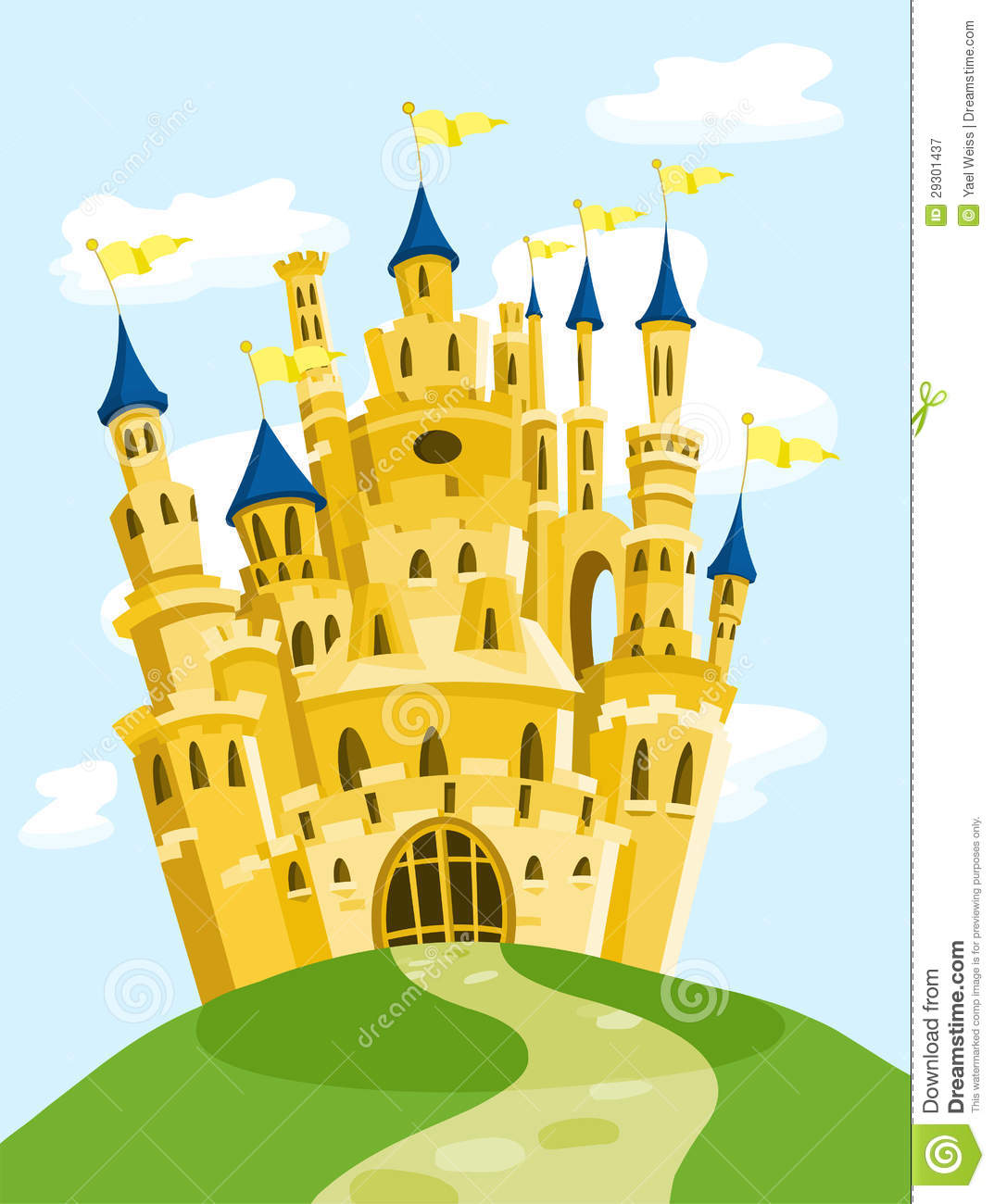Magic Castle Royalty Free Stock Photography   Image  29301437