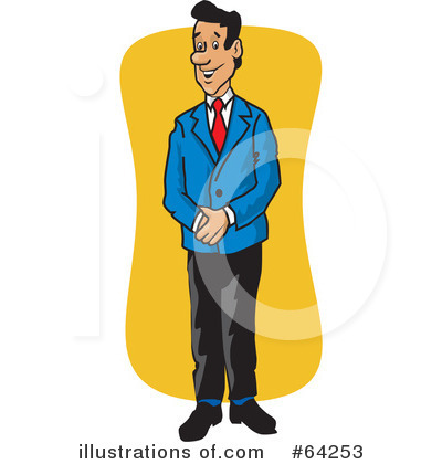 Manager Clipart  64253   Illustration By David Rey