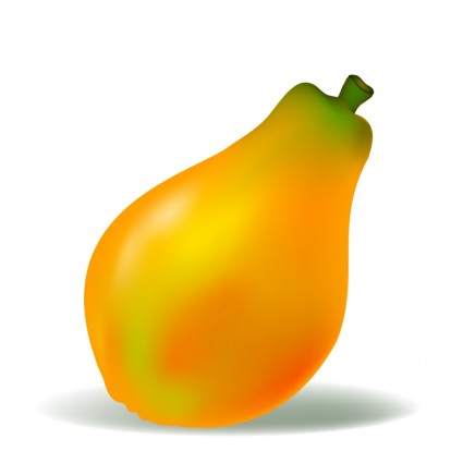 Papaya Fruit Clipart Papaya