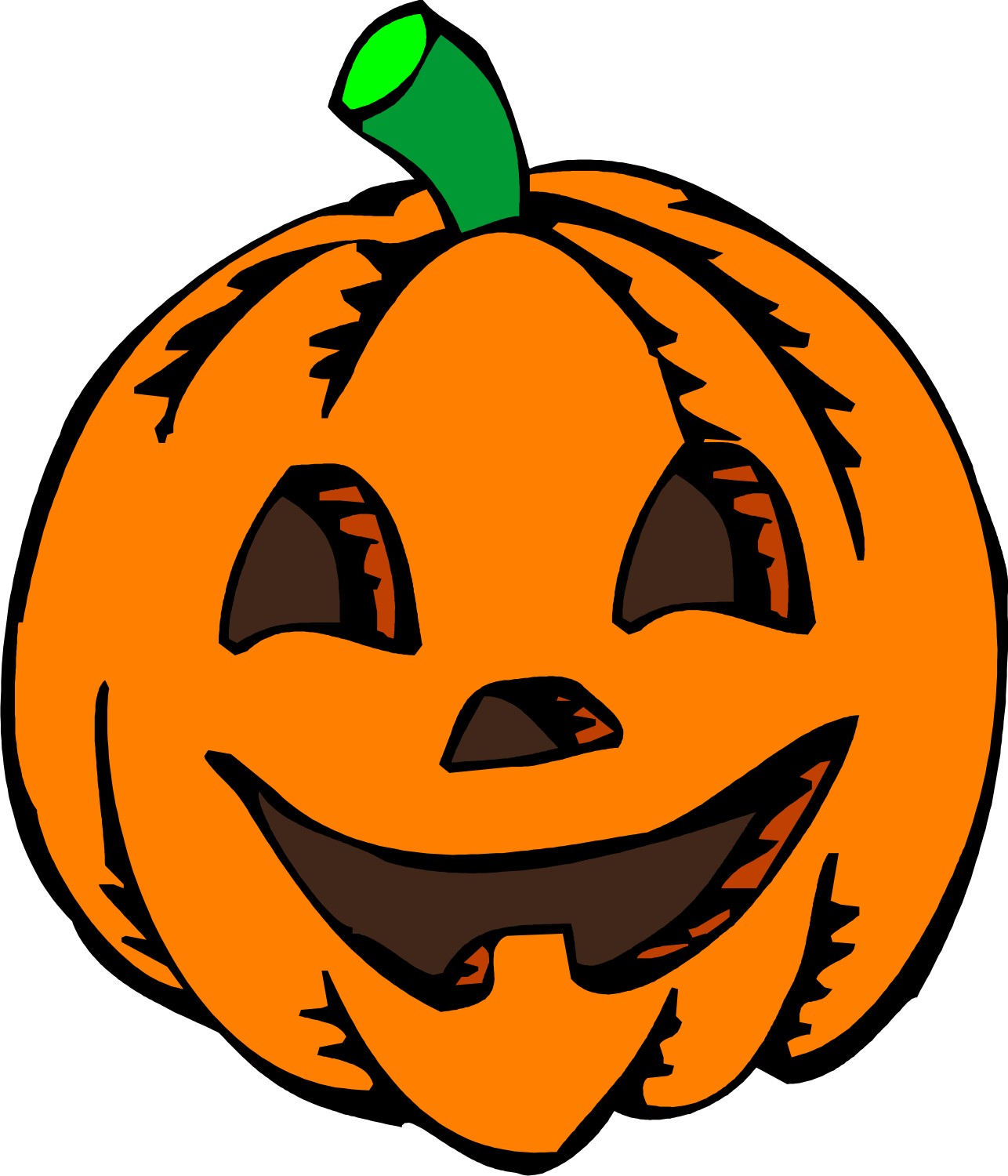 Scary Pumpkin Images   Clipart Best